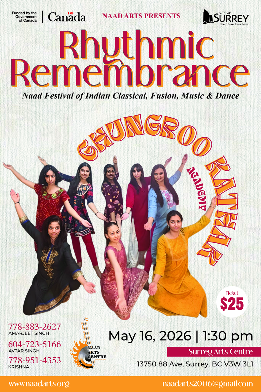 Naad - Ghungroo Kathak Posters